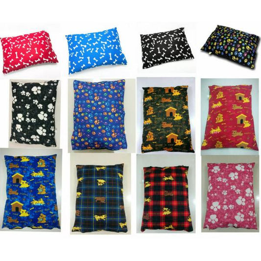 DOG BED LARGE & EXTRA LARGE REMOVABLE ZIPPED COVER PET BED CUSHION & COVER