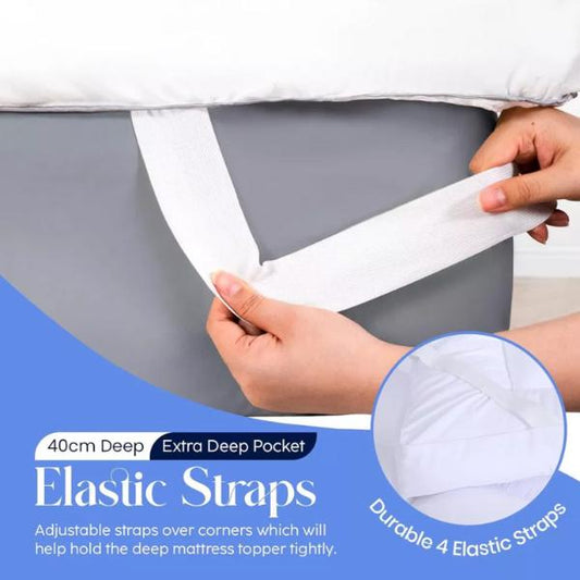 Transform Your Sleep with the Microfiber Mattress Topper