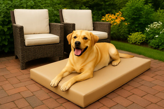 Heavy Duty Waterproof Dog Bed – Durable Puppy Crate Mattress