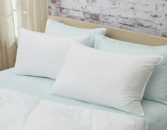 Luxury Hotel Pillows (Pack of 2) - Supportive & Cooling Microfiber Fill