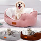 Luxury Cat Dog Bed – Soft Washable Puppy Cushion & Calming Pet Basket