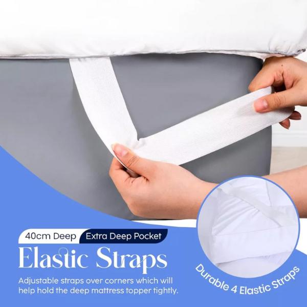 Transform Your Sleep with the Microfiber Mattress Topper