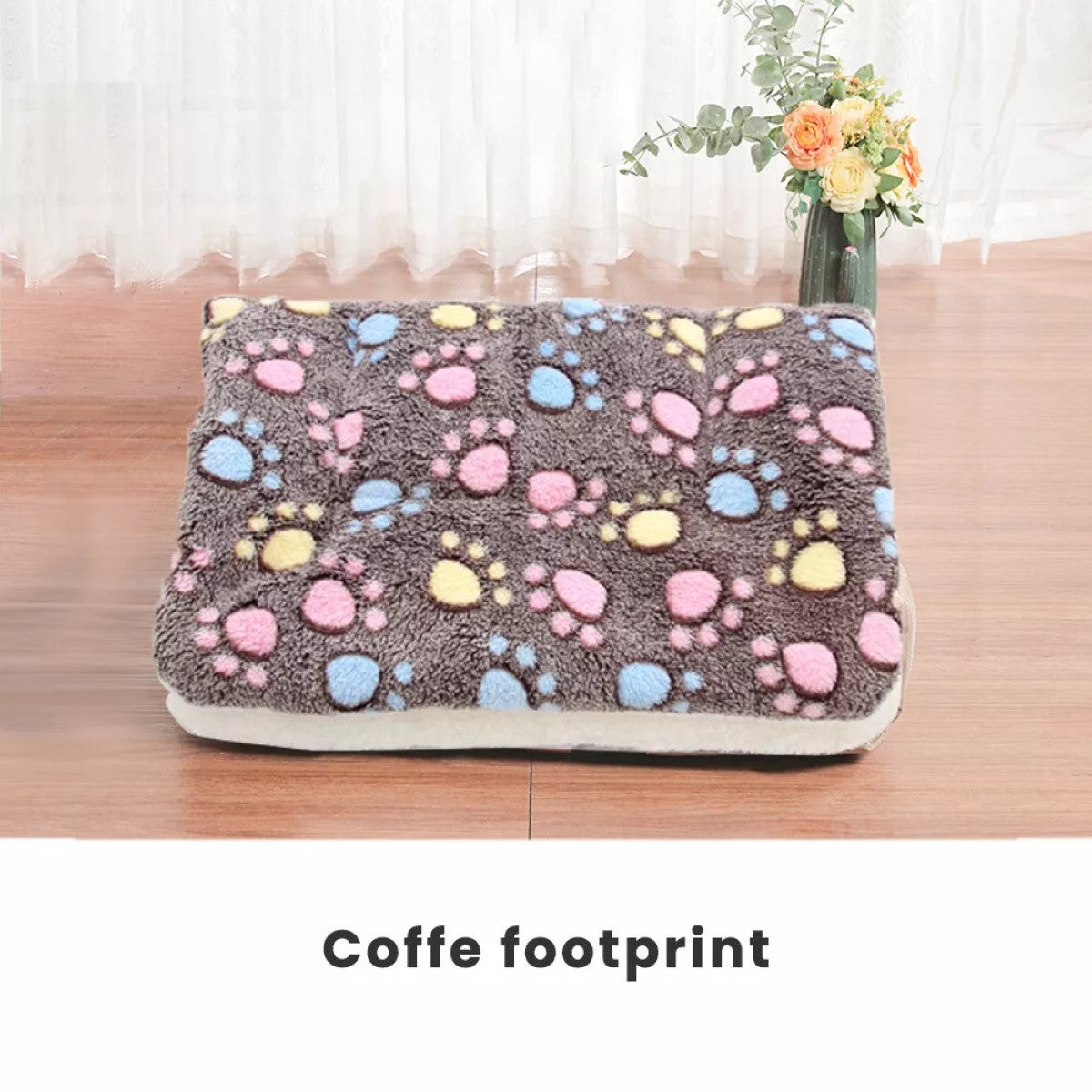 Cozy Soft Fleece Pet Blanket – Warm Thermal Cat & Dog Bed Mat, Pet Rug