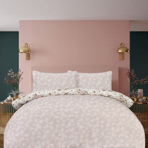 Premium Reverisble Duvet Cover Set with Pillowcases, Bedding & Microfiber Quilt