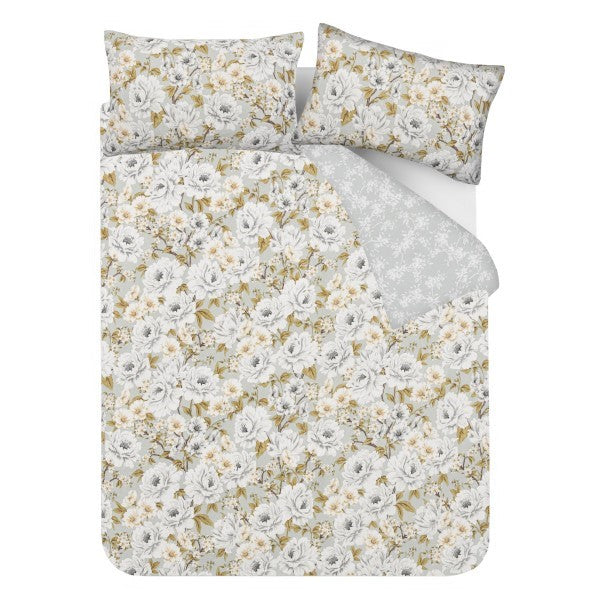 Premium Reverisble Duvet Cover Set with Pillowcases, Bedding & Microfiber Quilt