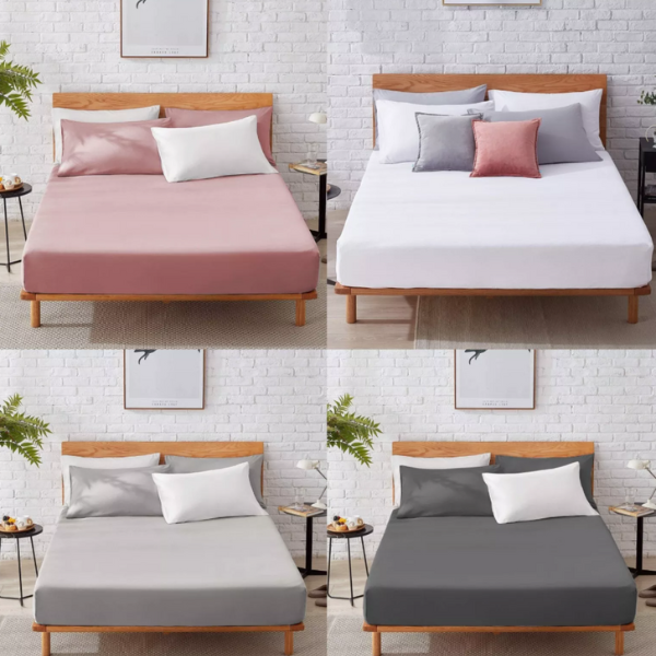 Enhance Your Sleep with Premium 40CM T200 Cotton Extra Deep Fitted Bed Sheets