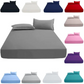 Enhance Your Sleep with Premium 40CM T200 Cotton Extra Deep Fitted Bed Sheets