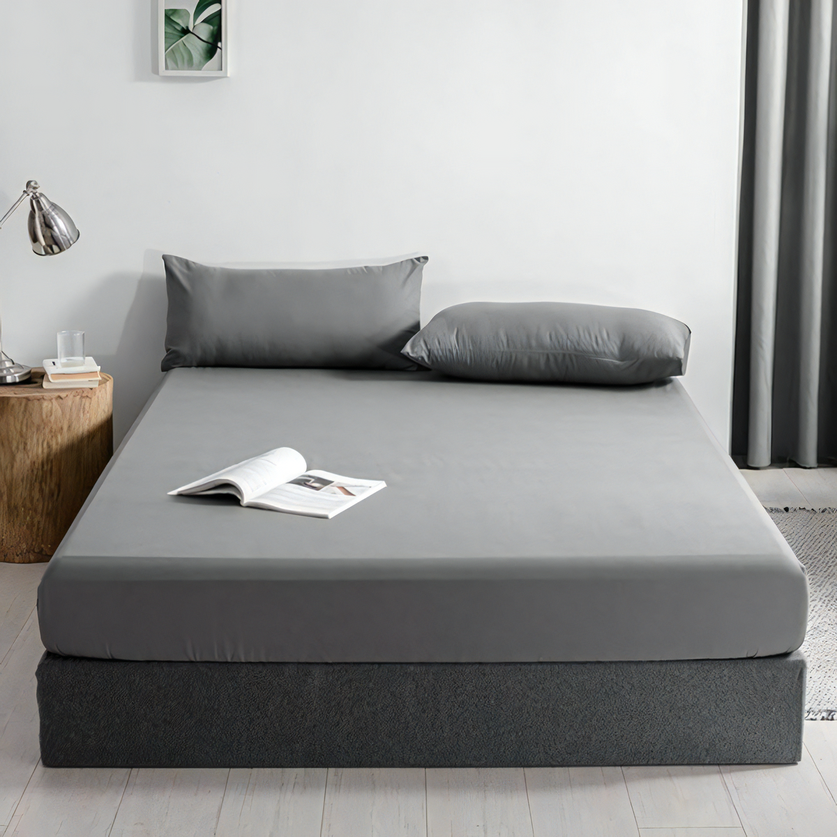 Enhance Your Sleep with Premium 40CM T200 Cotton Extra Deep Fitted Bed Sheets