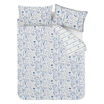 Premium Reverisble Duvet Cover Set with Pillowcases, Bedding & Microfiber Quilt