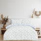 Premium Reverisble Duvet Cover Set with Pillowcases, Bedding & Microfiber Quilt
