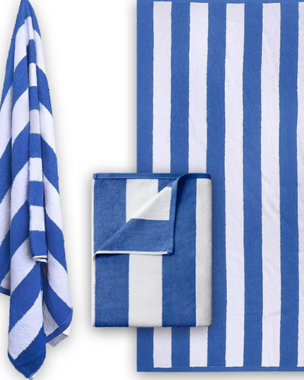 Premium Stripe Pool Towels