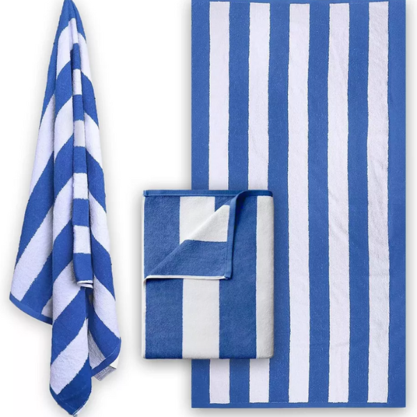Premium Stripe Pool Towels