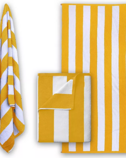 Premium Stripe Pool Towels