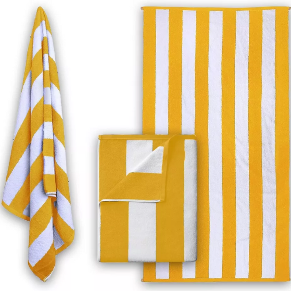 Premium Stripe Pool Towels