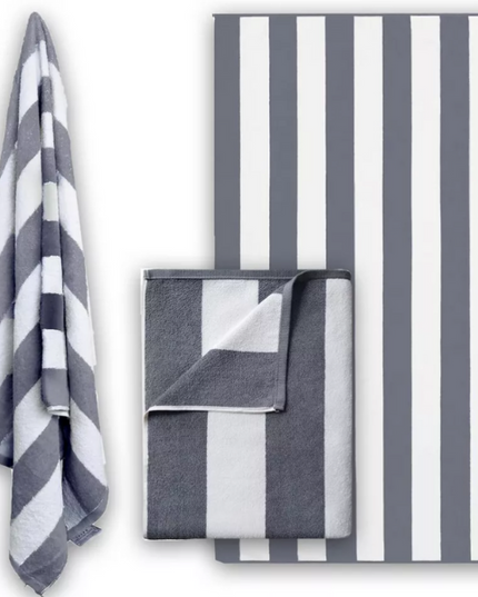 Premium Stripe Pool Towels