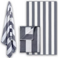 Premium Stripe Pool Towels