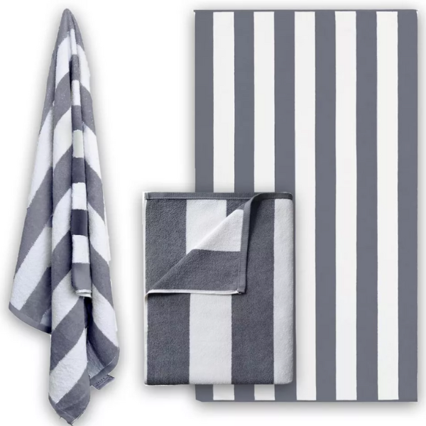Premium Stripe Pool Towels