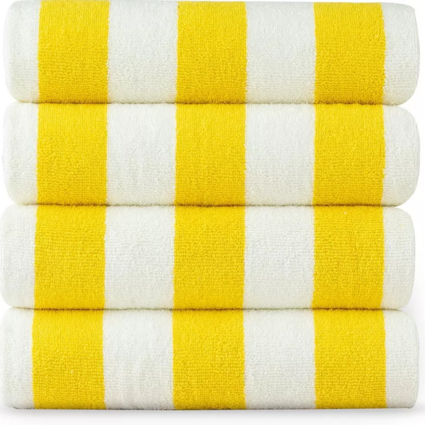 Premium Stripe Pool Towels