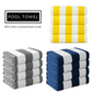 Premium Stripe Pool Towels