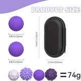 Silicone Magnetic Sensory Balls Fidget Toy Worry Balls Autism Calming Fidgeting Toy Kid Adults Anxiety Relief Stress Sensory Toy