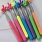 1Pc Retractable Teacher Pointer Finger Design StainlessSteel Telescopic School Teaching Pointer Stick Teacher Supplies Class