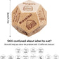 Dice for Her Him Couples Gift Ideas Food Decision Dice Games Christmas Birthday Valentines Day Gifts for Wife Husband