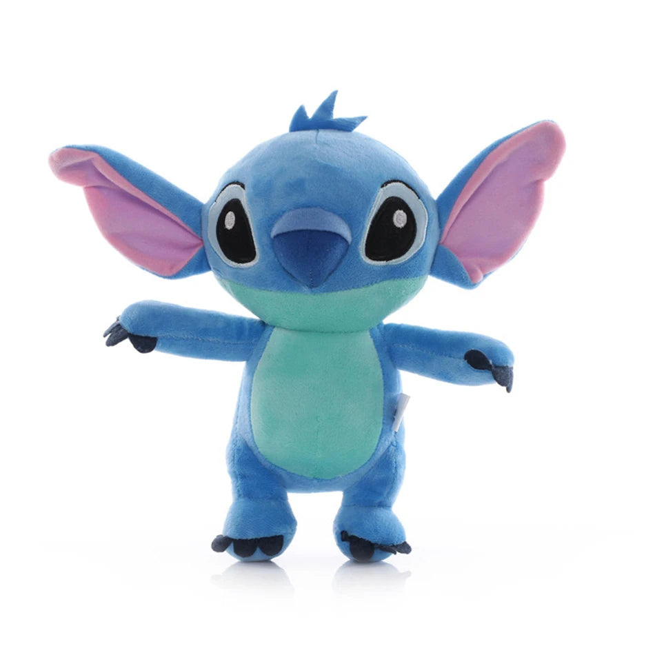 Disney Cartoon Blue Pink Stitch Plush Dolls Anime Toys Lilo and Stitch Plush Stuffed Toys Christmas Gifts for Kids