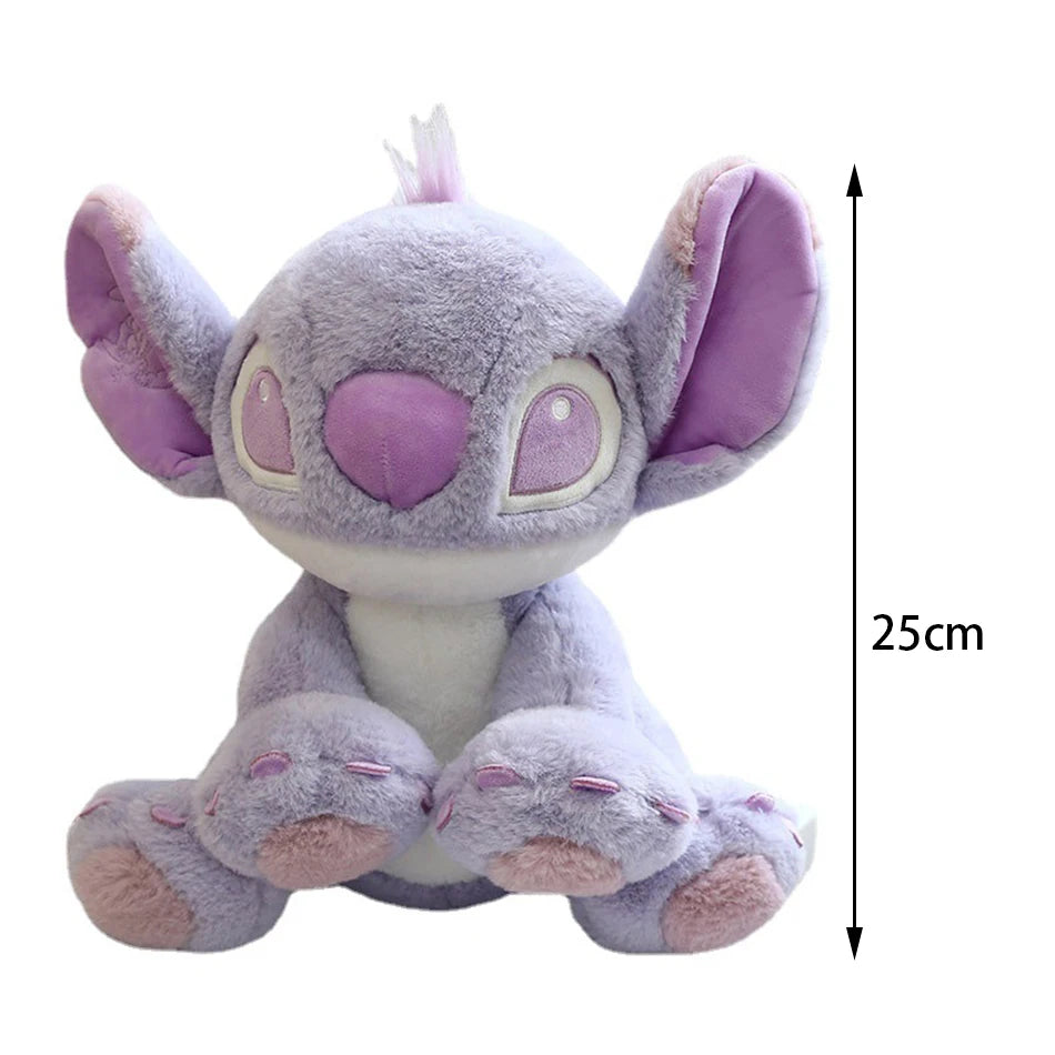 Disney Cartoon Blue Pink Stitch Plush Dolls Anime Toys Lilo and Stitch Plush Stuffed Toys Christmas Gifts for Kids