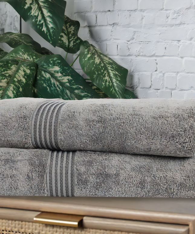 Premium Jumbo Bath Sheet – 100% Ring-Spun Cotton | Super Soft, Absorbent & Quick-Dry | Luxury Hotel Quality | 90 x 140 cm