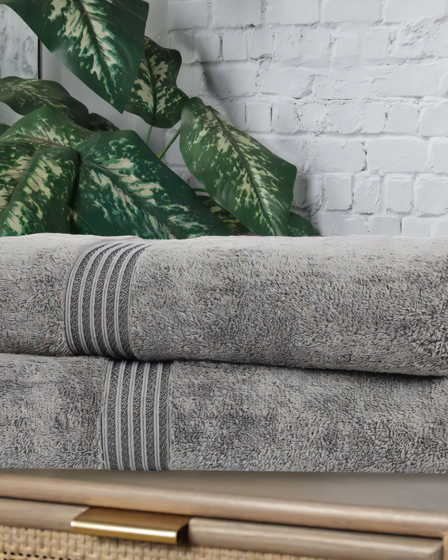Premium Jumbo Bath Sheet – 100% Ring-Spun Cotton | Super Soft, Absorbent & Quick-Dry | Luxury Hotel Quality | 90 x 140 cm