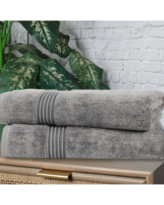Premium Jumbo Bath Sheet – 100% Ring-Spun Cotton | Super Soft, Absorbent & Quick-Dry | Luxury Hotel Quality | 90 x 140 cm