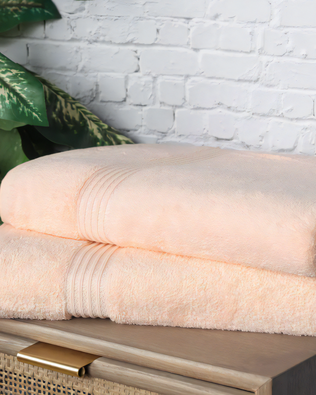 Premium Jumbo Bath Sheet – 100% Ring-Spun Cotton | Super Soft, Absorbent & Quick-Dry | Luxury Hotel Quality | 90 x 140 cm
