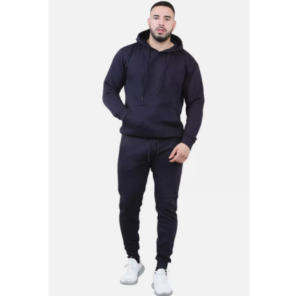 Men's 2-Piece  Tracksuit ,Pullover Hoodie & Trouser set | Gym Workout ,Running, Jogging Suit