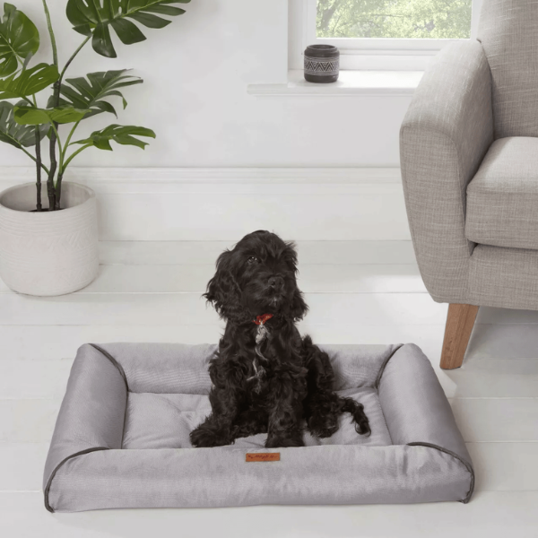 Premium Chunky Edge Pet Bed | Anti-Slip & Easy Care for Dogs & Cats