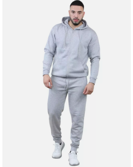 Men's 2-Piece  Tracksuit ,Pullover Hoodie & Trouser set | Gym Workout ,Running, Jogging Suit