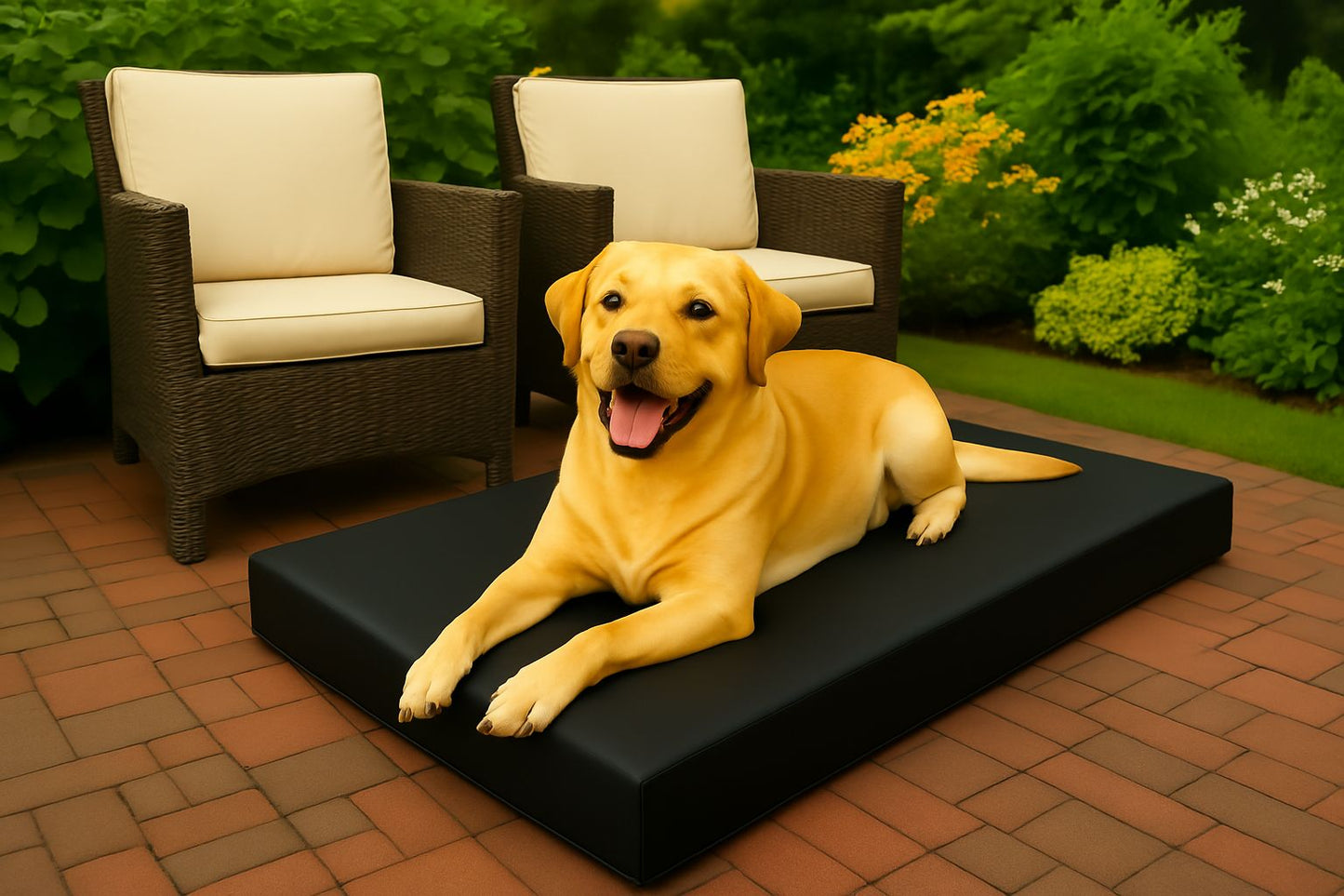 Heavy Duty Waterproof Dog Bed – Durable Puppy Crate Mattress