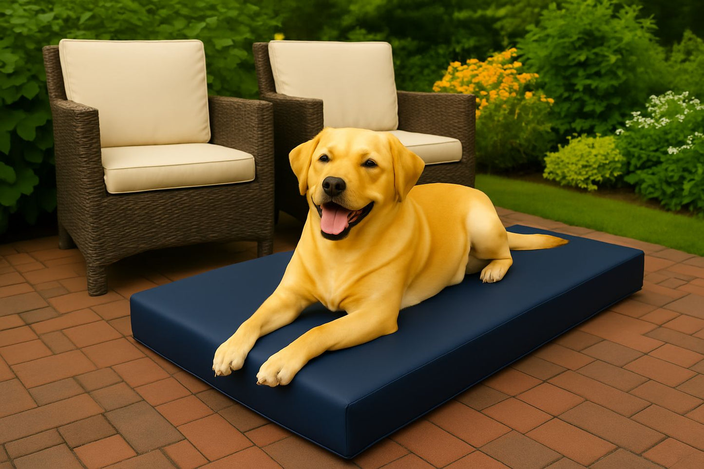Heavy Duty Waterproof Dog Bed – Durable Puppy Crate Mattress