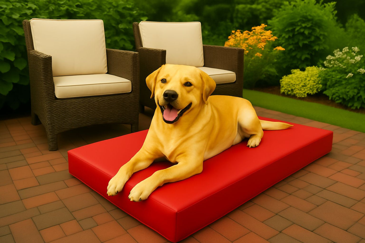Heavy Duty Waterproof Dog Bed – Durable Puppy Crate Mattress