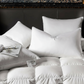 Luxury Hotel Pillows (Pack of 2) - Supportive & Cooling Microfiber Fill, Standard UK Size