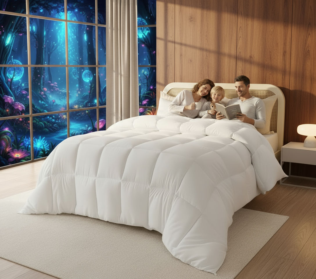 Luxury Hotel Quality Duvet – Extra Soft, Fluffy & Bounce Back Comfort
