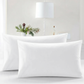 Luxury Hotel Pillows (Pack of 2) - Supportive & Cooling Microfiber Fill, Standard UK Size