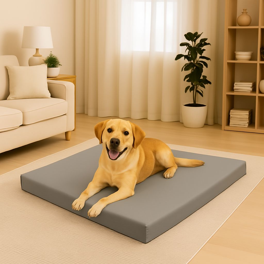 Heavy Duty Waterproof Dog Bed – Durable Puppy Crate Mattress