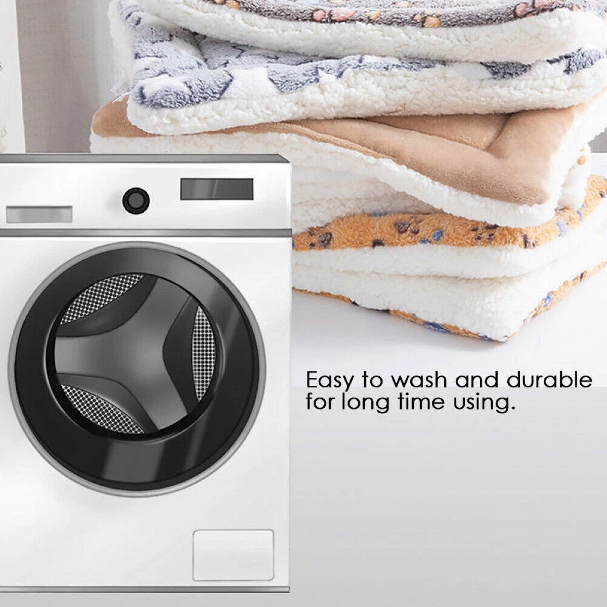 Cozy Soft Fleece Pet Blanket – Warm Thermal Cat & Dog Bed Mat, Pet Rug